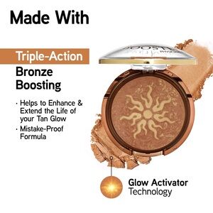 Physicians Formula Bronze Booster™ Glow-Boosting Baked Bronzer- Light to Medium